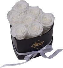Load image into Gallery viewer, Forever Roses Heart Box – Luxury Preserved Flower Arrangement