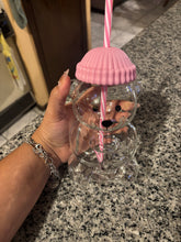 Load image into Gallery viewer, Pink Bear Glass Cup
